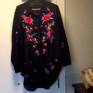 Zara long top size L